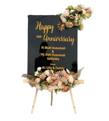 Papan Bunga Akrilik Plukaran