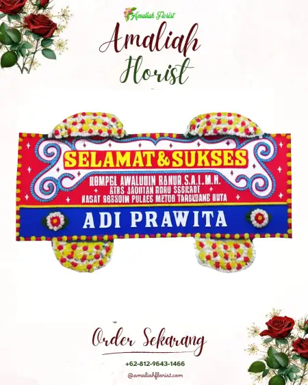 Papan Bunga Ucapan Selamat Plukaran